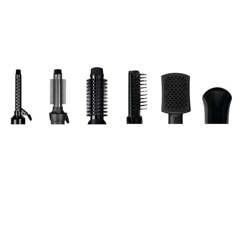 Evvoli Hair Straightener Curler Brush 6In1 Cool Shot 1200W Evhc-As1200B 8 Evvoli Hair Straightener Curler Brush 6In1 Cool Shot 1200W Evhc-As1200B