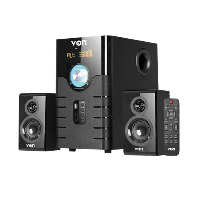 Von Subwoofer 96W, 2.1Ch Bluetooth Ves0962Es 1 Von Subwoofer 96W, 2.1Ch Bluetooth Ves0962Es