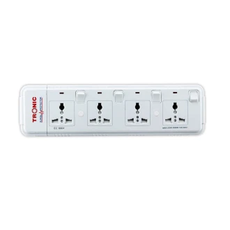 Tronic 4 Way Extension With 3 Metre Cable