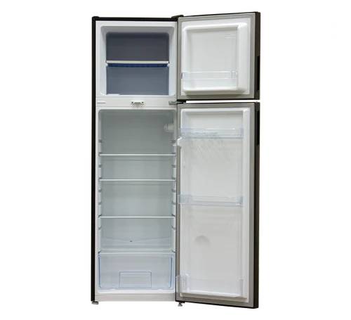 Von Double Door Fridge, 168L Silver Vart-25Dms 2 Von Double Door Fridge, 168L Silver Vart-25Dms