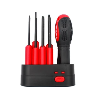 Tronic 8 In 1 Screw Driver Set (8 Pcs Bits)