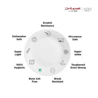 La Opala Casserole with Lid White 200mm LC111