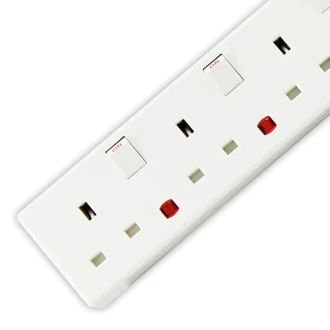 Tronic 4 Way Extension Cord with Neon  EC 4954