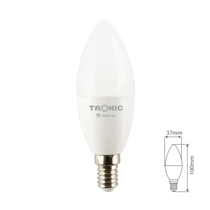 Tronic 4 Watts Flame Candle Led E14 (Pin) Bulb 5 Tronic 4 Watts Flame Candle Led E14 (Pin) Bulb