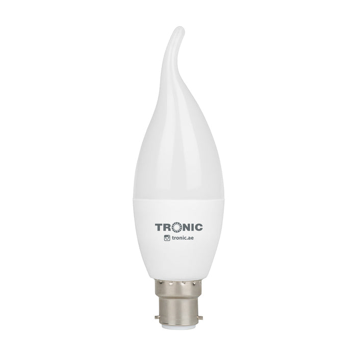 Tronic 5 Watts Candle Tail Led Daylight B22 (Pin) Bulb 1 Tronic 5 Watts Candle Tail Led Daylight B22 (Pin) Bulb
