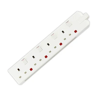 Tronic 4 Way Extension Cord with Neon  EC 4954