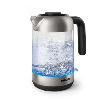 Philips Kettle 1.7L Cordless 2200W Glass Body HD9339