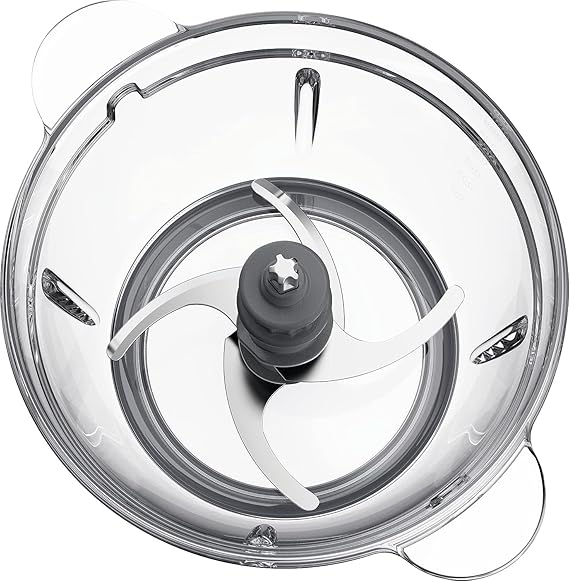 Kenwood Chopper 600ml Steel Bowl 500w Chp62.700si Dripper Pro, Quad Blade, Storage Lid, Dual Speed, Spatula, Ice Crush Function