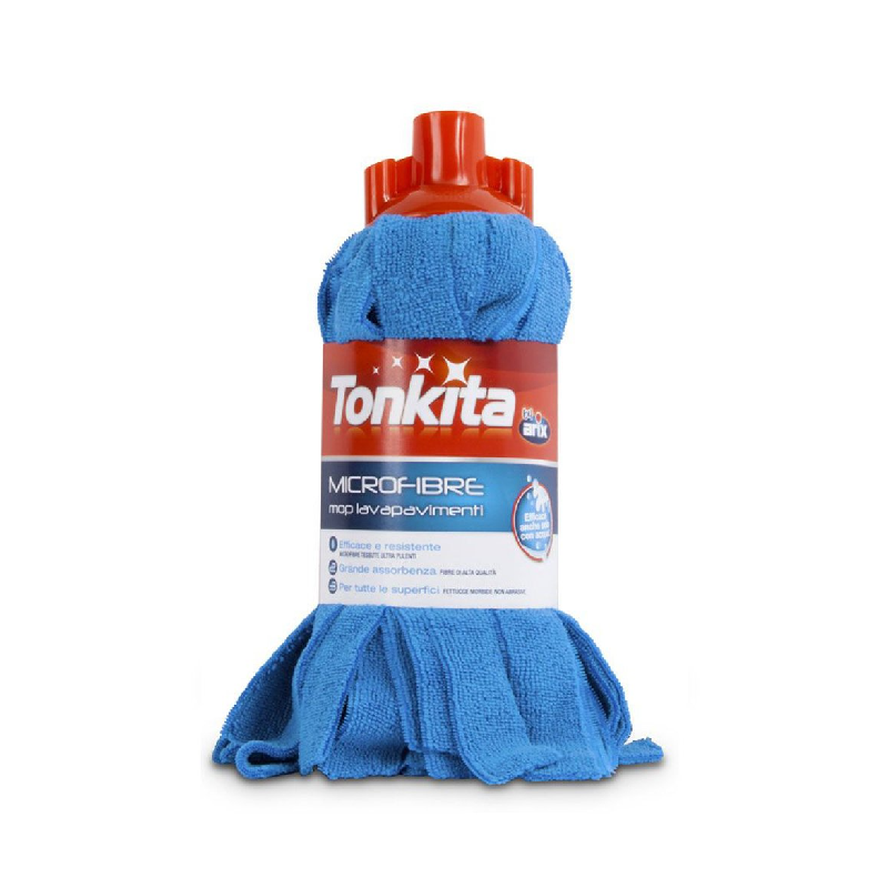 Tonkita Microfiber Antibacterial Mop, Mop With Ultra-Cleaning And Absorbent Microfibers, Suitable For All Types Of Floors Tk020 Set Of 2 1 Tonkita Microfiber Antibacterial Mop, Mop With Ultra-Cleaning And Absorbent Microfibers, Suitable For All Types Of Floors Tk020 Set Of 2