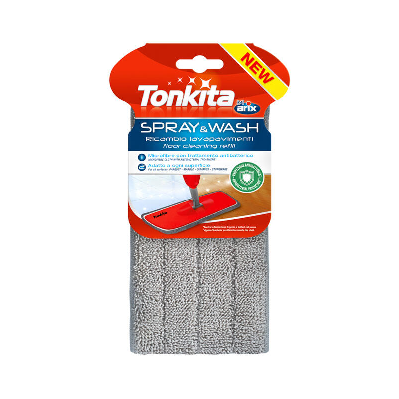 Tonkita Spray &Amp; Wash Mop Refill, Antibacterial And Easy To Clean, Microfiber Cloth Tk781R Set Of 2 1 Tonkita Spray &Amp; Wash Mop Refill, Antibacterial And Easy To Clean, Microfiber Cloth Tk781R Set Of 2