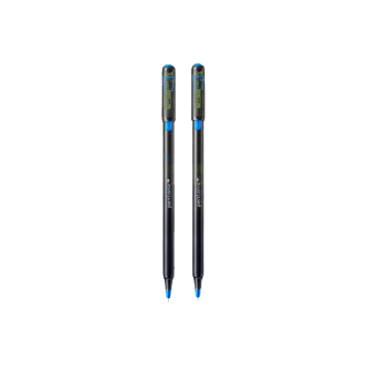 Pentonic Ballpen Smart and Elegant Pentonic, Super Long Lasting Ink, Nickel Silver Tip, Smooth and Smart Grip for Supreme Comfort Blue, Black and Red 10pcs