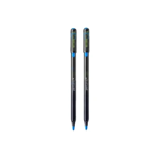 Pentonic Ballpen Smart and Elegant Pentonic, Super Long Lasting Ink, Nickel Silver Tip, Smooth and Smart Grip for Supreme Comfort Blue, Black and Red 10pcs