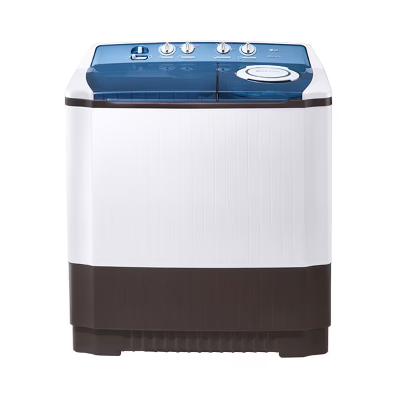 Lg Twin Tub Washing Machine 16Kg - Manual Washer With Roller Jet Pulsator, 3 Wash Programs, Wind Jet Dry, P1961Rwpt. 1 Lg Washing Machine 16Kg Twintub Manual Washer With Roller Jet Pulsator, 3 Wash Program, Wind Jet Dry P1961Rwpt
