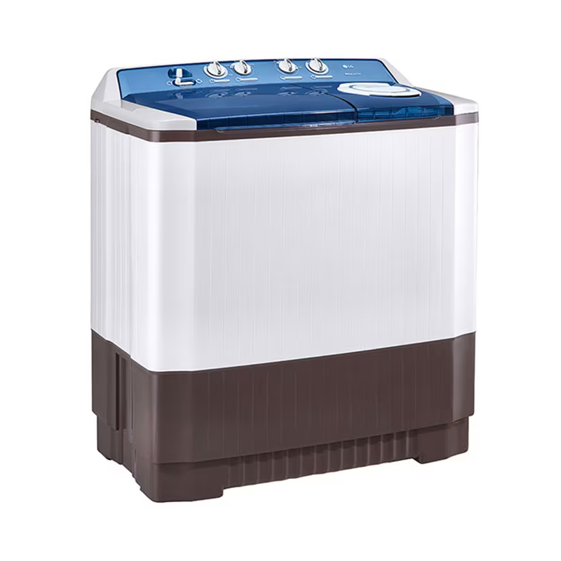 Lg Twin Tub Washing Machine 16Kg - Manual Washer With Roller Jet Pulsator, 3 Wash Programs, Wind Jet Dry, P1961Rwpt. 3 Lg Washing Machine 16Kg Twintub Manual Washer With Roller Jet Pulsator, 3 Wash Program, Wind Jet Dry P1961Rwpt