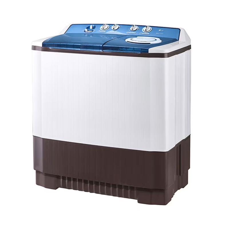 Lg Twin Tub Washing Machine 16Kg - Manual Washer With Roller Jet Pulsator, 3 Wash Programs, Wind Jet Dry, P1961Rwpt. 5 Lg Washing Machine 16Kg Twintub Manual Washer With Roller Jet Pulsator, 3 Wash Program, Wind Jet Dry P1961Rwpt