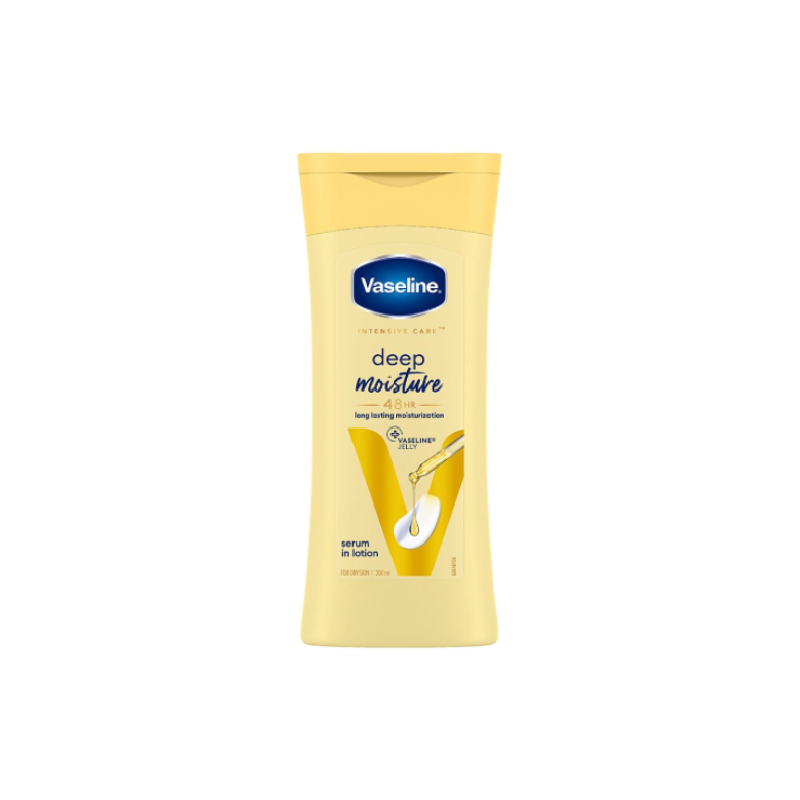 Vaseline Intensive Care Body Lotion Deep Moisture 200ml (Pack of 3pcs)