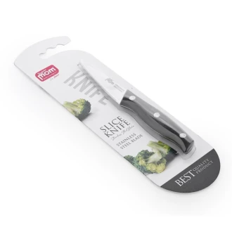 Supermom Slice Knife Plastic Handle with Stainless Steel Blade 573614