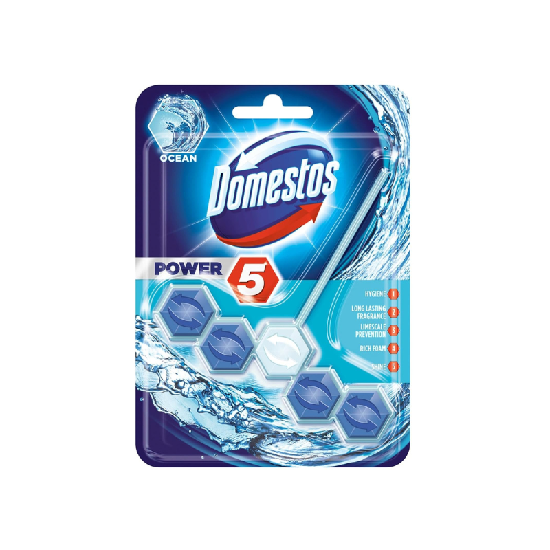 Domestos Toilet Rim Blocks, Provides Hygiene &Amp; Shine 55Gm 1 Domestos Toilet Rim Blocks, Provides Hygiene &Amp; Shine 55Gm