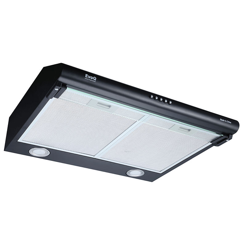 Evoq Built-In Kitchen Hood With Led Lights, Black Ech - 60Cb 1 Evoq Built-In Kitchen Hood With Led Lights, Black Ech - 60Cb