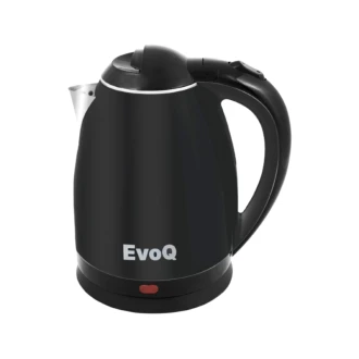 EvoQ Kettle 1.8L - Power 220-240V, 50/60Hz, 1500W, Features Automatic/Manual Switch Off, Black Finish, EKT - 18PK