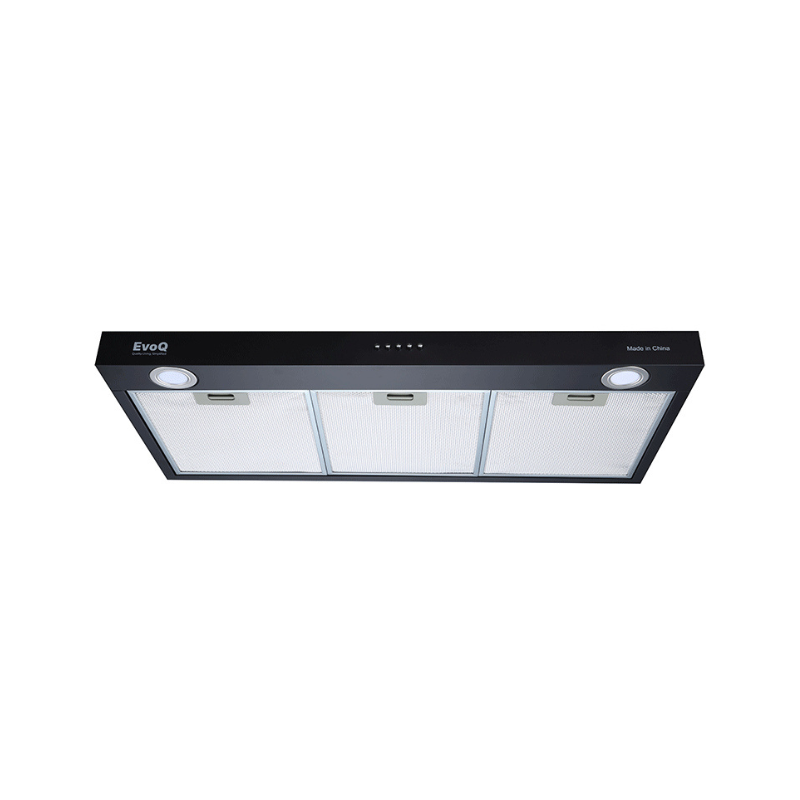 Evoq Built-In Kitchen Hood, Black With 3-Speed Push Switch Ech – 90Cb 1 Evoq Built-In Kitchen Hood, Black With 3-Speed Push Switch Ech – 90Cb