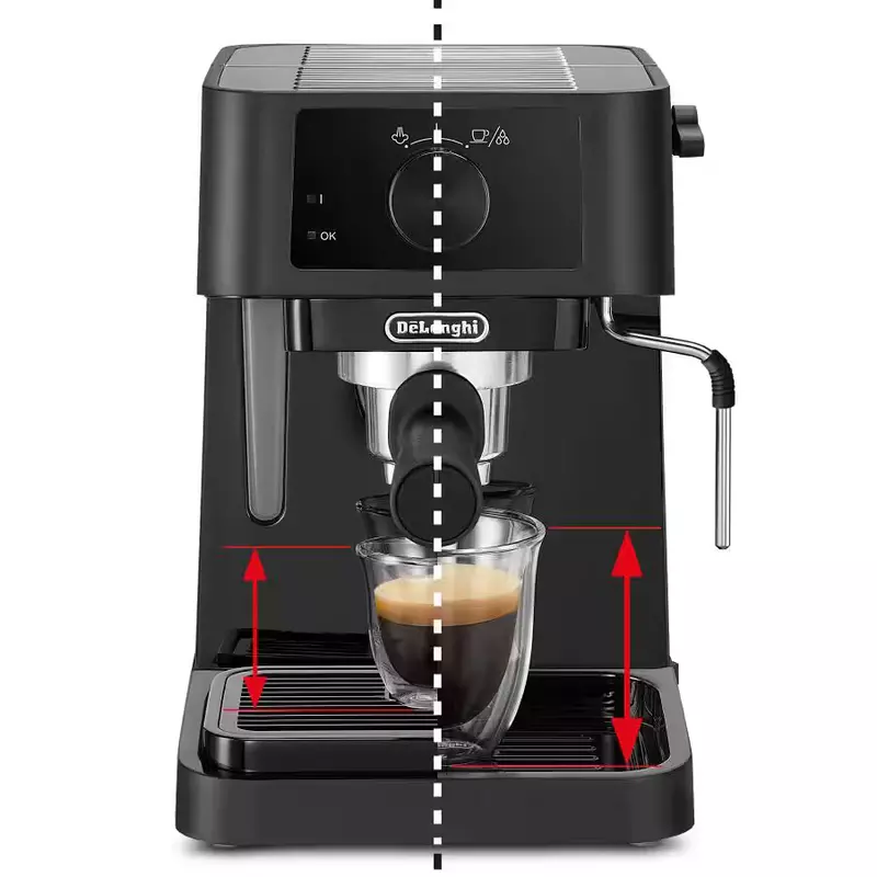 De'Longhi Stilosa Manual Pump Espresso Coffee Machine Ec230.Bk 5 De'Longhi Stilosa Manual Pump Espresso Coffee Machine Ec230.Bk