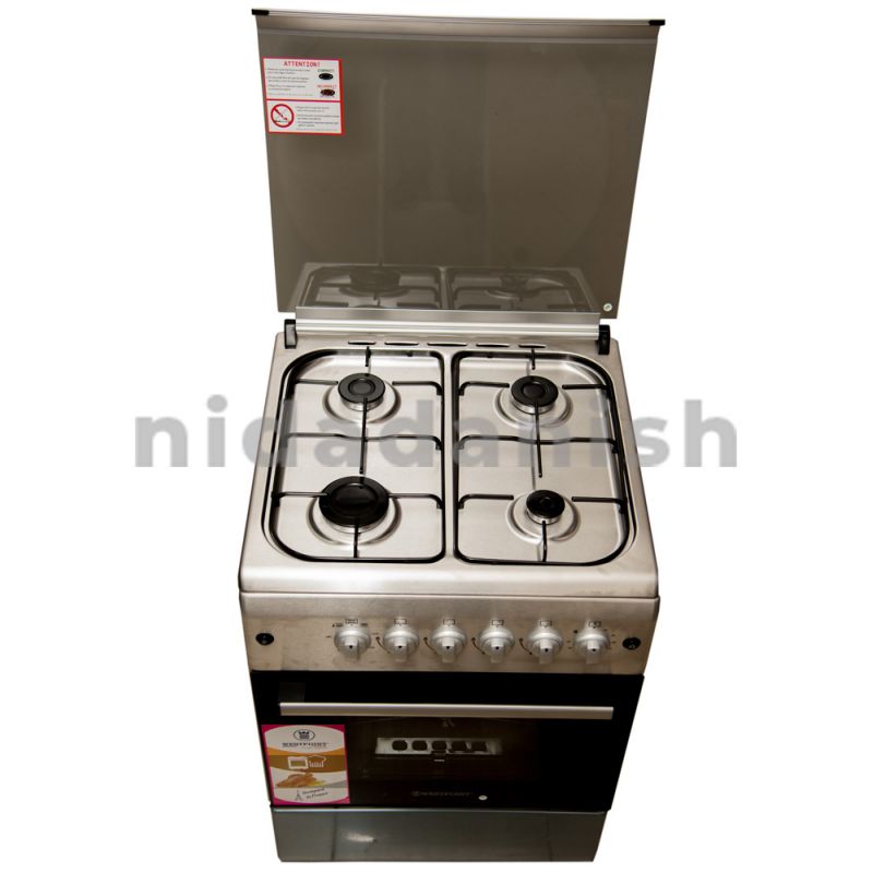 Westpoint Cooker 60X60Cm Full Gas 4 Gas Burners Auto Inox Wclr6640G0I 1 Westpoint Cooker 60X60Cm Full Gas 4 Gas Burners Auto Inox Wclr6640G0I