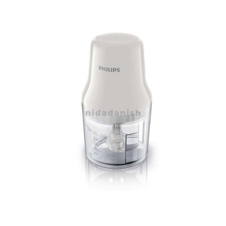 Philips Chopper 450W 0.7L Plastic Bowl with Two Blades HR1393