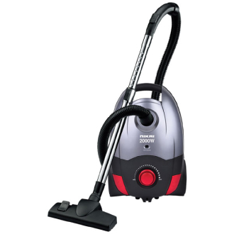 Nikai Vacuum Cleaner 3.5l Carry Handle with Cloth Bag 2000w NVC9260A1 Metal Telescopic Tube Exhaust Filter Multipurpose Brush For Floor And Carpet High Efficiency Motor