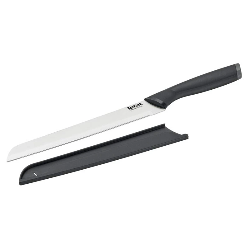 Tefal Comfort Knife 20Cm Stainless Steel Blade K2213404 Blade Cover For Extra Protection Dishwasher Safe 2 Tefal Comfort Knife 20Cm Stainless Steel Blade K2213404 Blade Cover For Extra Protection Dishwasher Safe