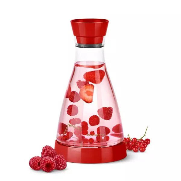 Tefal Flow Friends Carafe 1.1L Plastic Material K3058112 Automatic Valve Drip-Free Spout Keeps Cool For 4 Hours Dishwasher Safe 1 Tefal Flow Friends Carafe 1.1L Plastic Material K3058112 Automatic Valve Drip-Free Spout Keeps Cool For 4 Hours Dishwasher Safe
