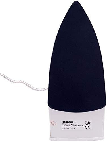 Nikai Dry Iron Ceramic Sole Plate 1200W Ndi725N 1.6M Power Cord Easy Regulator Temperature Control 5 Nikai Dry Iron Ceramic Sole Plate 1200W Ndi725N 1.6M Power Cord Easy Regulator Temperature Control