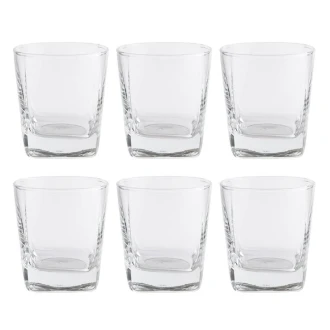 Ocean Glass 6pcs Plaza 195ml Drink Tumbler 5B1100706G0000