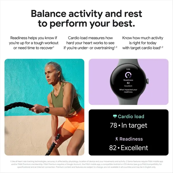 Google Pixel Watch 3 Wi-Fi 45Mm - Matte Black With Obsidian Active Band 10 Google Pixel Watch 3 Wi-Fi 45Mm - Matte Black With Obsidian Active Band