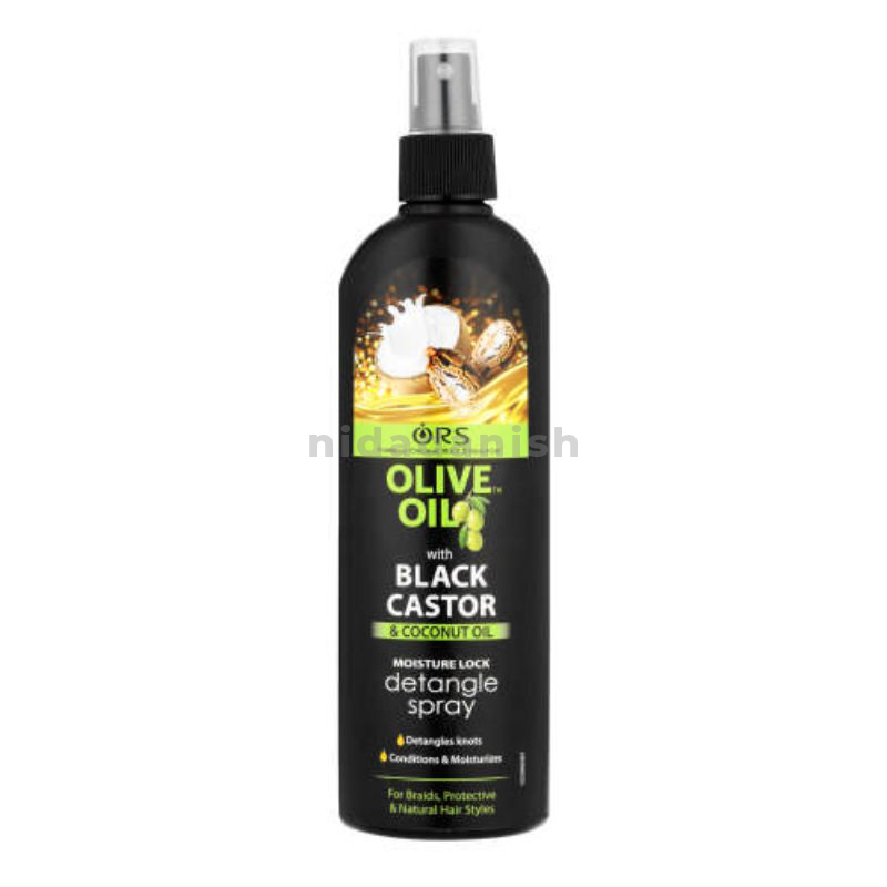 Ors Black Castor Detangle Spray 250Ml Pack Of 6 1 Ors Black Castor Detangle Spray 250Ml Pack Of 6