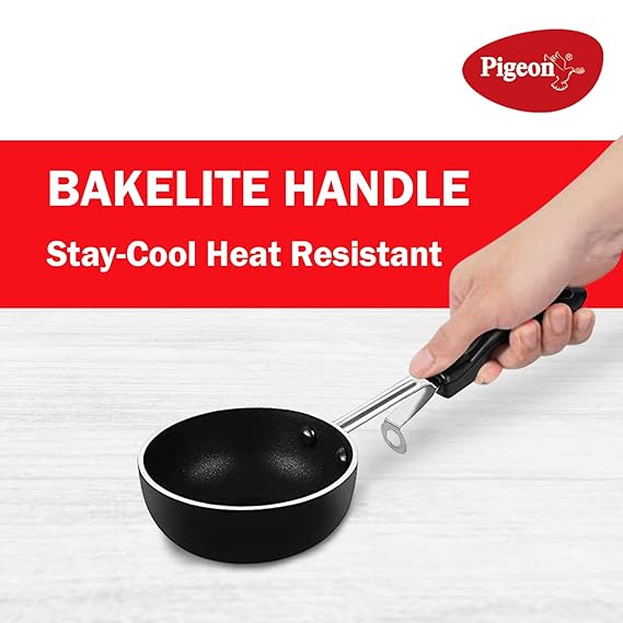 Pigeon Non-Stick Tadka Pan 0.8L – Durable Aluminium Pan For Tempering &Amp; Everyday Cooking Sap 177 2 Pigeon Non-Stick Tadka Pan 0.8L – Durable Aluminium Pan For Tempering &Amp; Everyday Cooking Sap 177
