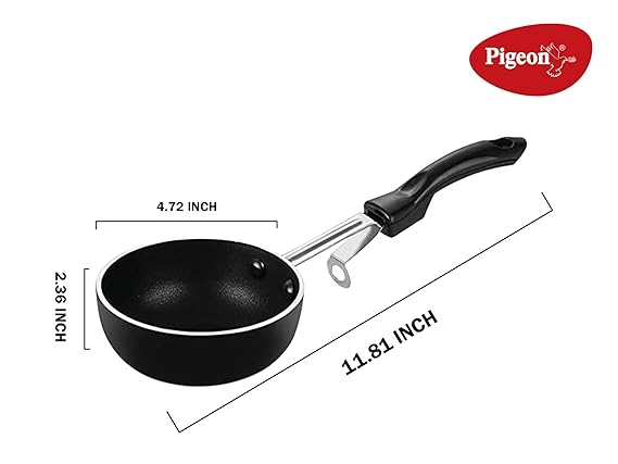 Pigeon Non-Stick Tadka Pan 0.8L – Durable Aluminium Pan For Tempering &Amp; Everyday Cooking Sap 177 4 Pigeon Non-Stick Tadka Pan 0.8L – Durable Aluminium Pan For Tempering &Amp; Everyday Cooking Sap 177