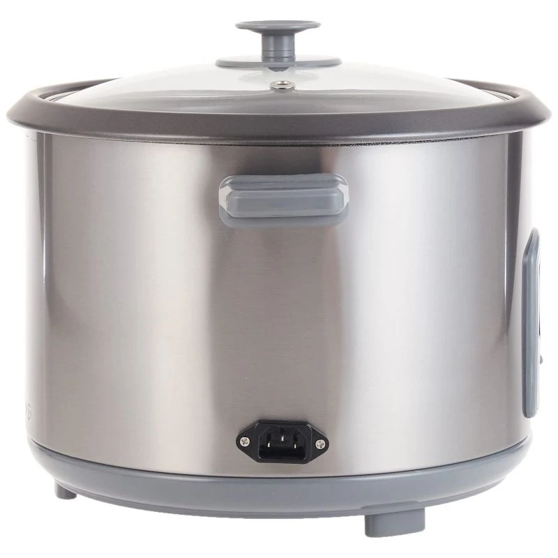 Kenwood Rice Cooker 2.8L Keep Warm Function Teflon Coated Pot 1000W Rcm71.000Ss - Glass Lid Non Stick Stainless Steel Removable Cooking With Steam Basket Pot Indicator Lights 4 Kenwood Rice Cooker 2.8L Keep Warm Function Teflon Coated Pot 1000W Rcm71.000Ss - Glass Lid Non Stick Stainless Steel Removable Cooking With Steam Basket Pot Indicator Lights