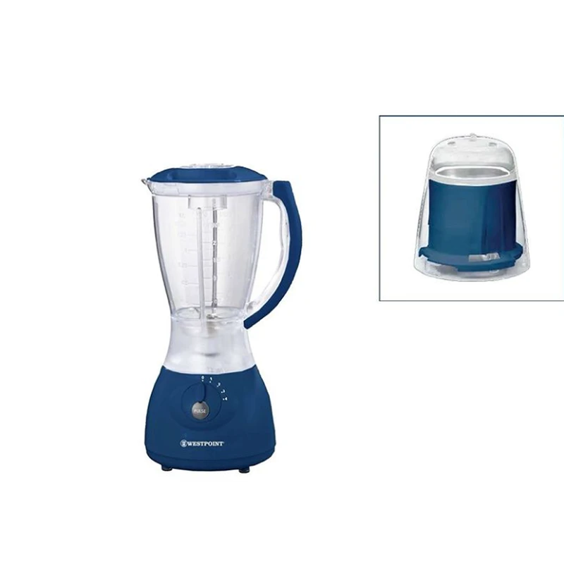 Westpoint Blender 1.5L Plastic Jar 300W With Mill Wbly-15322.Pr 3 Westpoint Blender 1.5L Plastic Jar 300W With Mill Wbly-15322.Pr
