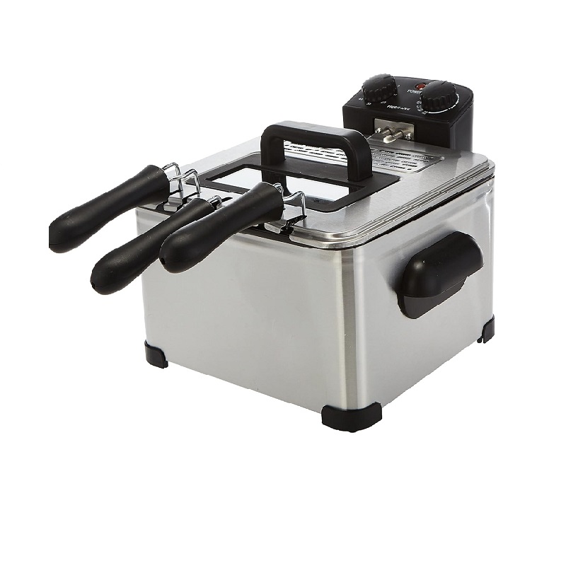 Frigidaire Electric Deep Fryer Dual Tray 4L 2000W Fddf-1002 3 Frigidaire Electric Deep Fryer Dual Tray 4L 2000W Fddf-1002