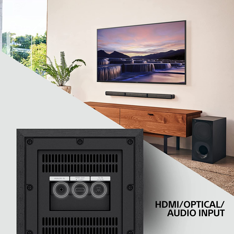 Sony Home Cinema Soundbar System 5.1Ch 600W With Wireless Reae Speakers Ht-S 40R 6 Sony Home Cinema Soundbar System 5.1Ch 600W With Wireless Reae Speakers Ht-S 40R