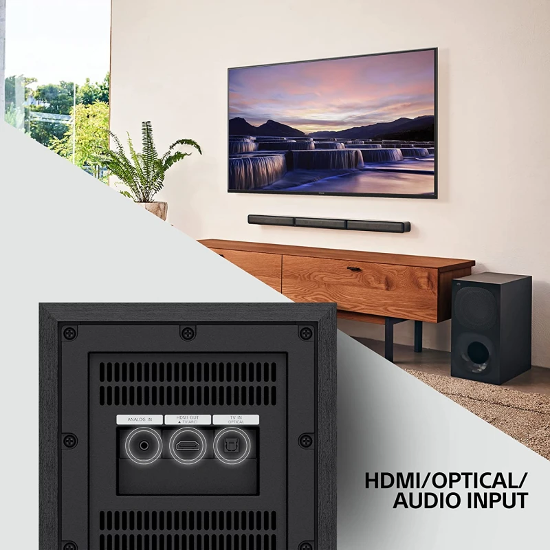 Sony Home Cinema Soundbar System 5.1Ch 600W With Wireless Reae Speakers Ht-S 40R 6 Sony Home Cinema Soundbar System 5.1Ch 600W With Wireless Reae Speakers Ht-S 40R
