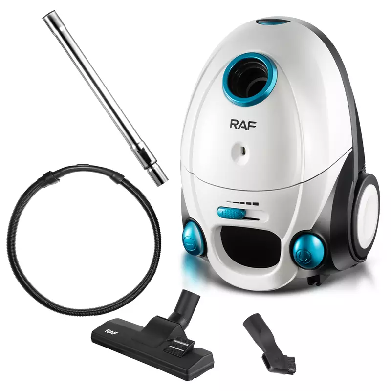Raf Vaccum Cleaner 2L 1200W 2In1 With Dust Bag, Clean Filteration, Large Suction, High Effeciency Motor R.8661 R 1 Raf Vaccum Cleaner 2L 1200W 2In1 With Dust Bag, Clean Filteration, Large Suction, High Effeciency Motor R.8661 R