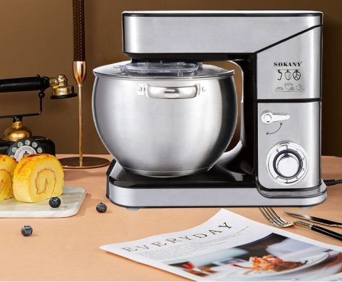 Sokany Electric Stand Mixer 2000W 10L 6 Speed + Pulse 3 Attachments Sc-623 9 Sokany Electric Stand Mixer 2000W 10L 6 Speed + Pulse 3 Attachments Sc-623