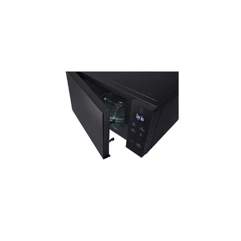 Lg Microwave 30L 900W Solo Automatic + Manual, Easy Clean, Slim Design, Led Lamp, Effortless Cleaning, Practical Space Utilization, Defrost Function, Black Ms3032Jas
