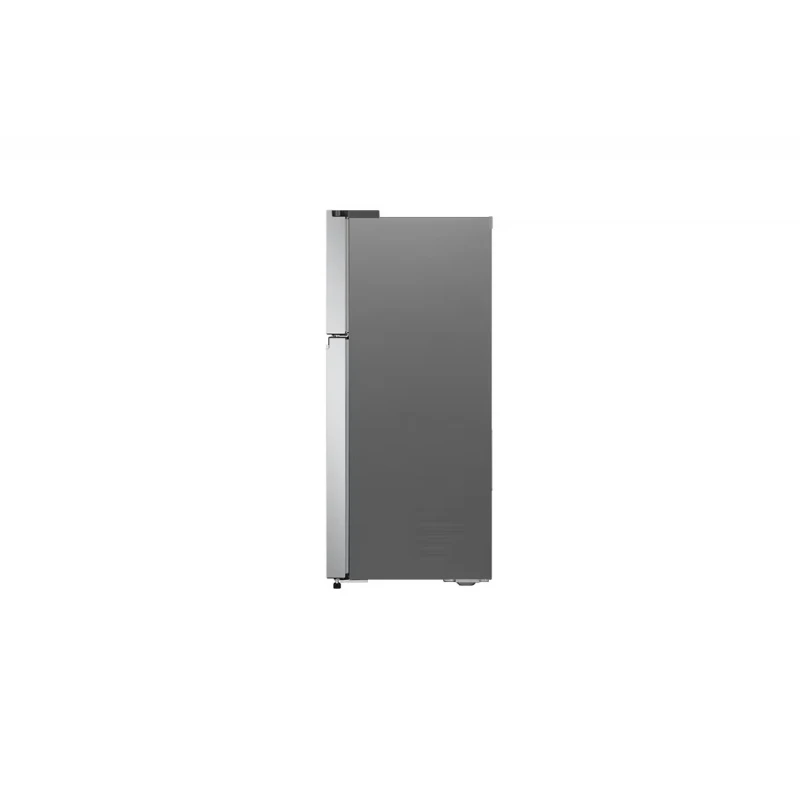 Lg Refrigerator 217L Double Door Top Freezer Linear Cooling, Door Cooling, Multi Air Flow, Smart Inverter Compressor Platinum Silver Gv B212Plgb