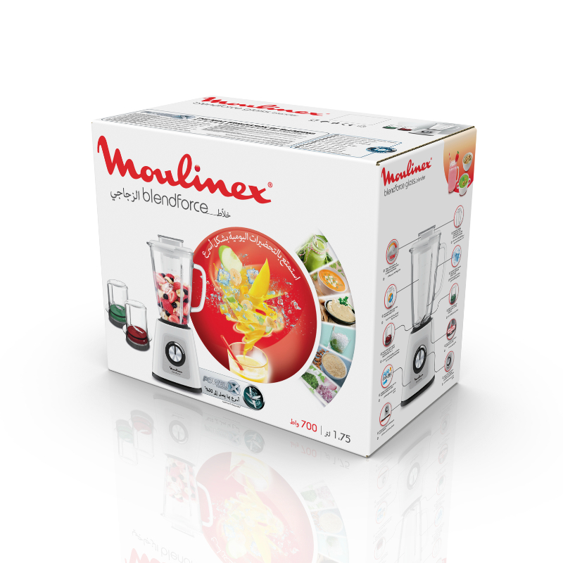 Moulinex Blendforce Countertop Blender 1.7L 800W Lm438127 6 Moulinex Blendforce Countertop Blender 1.7L 800W Lm438127