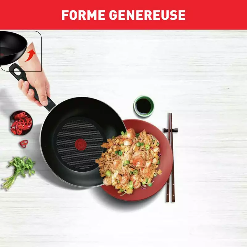 Tefal Super Cook Frypan 20Cm Non Electric B4590284 Aluminium Material With Heat Indicator Dishwasher Safe And Pfoa Safe 4 Tefal Super Cook Frypan 20Cm Non Electric B4590284 Aluminium Material With Heat Indicator Dishwasher Safe And Pfoa Safe