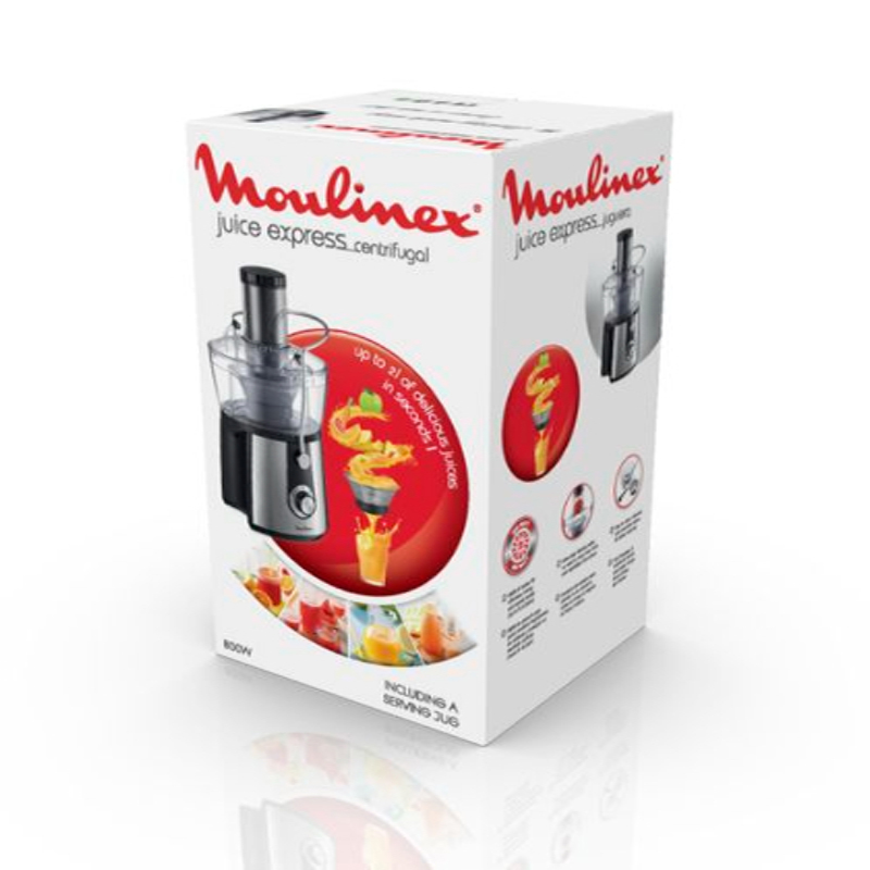 Moulinex Juice Extractor 800W 2L 75Mm Chute 2 Speeds Ju550D27 5 Moulinex Juice Extractor 800W 2L 75Mm Chute 2 Speeds Ju550D27