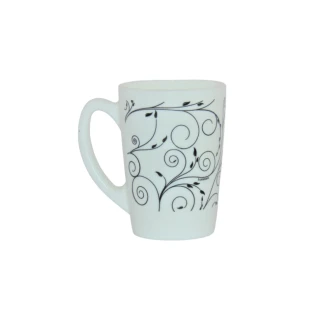 Luminarc New Morning Adiva Mug 32cl Black R6 V8218 (Pack of 8Pcs)